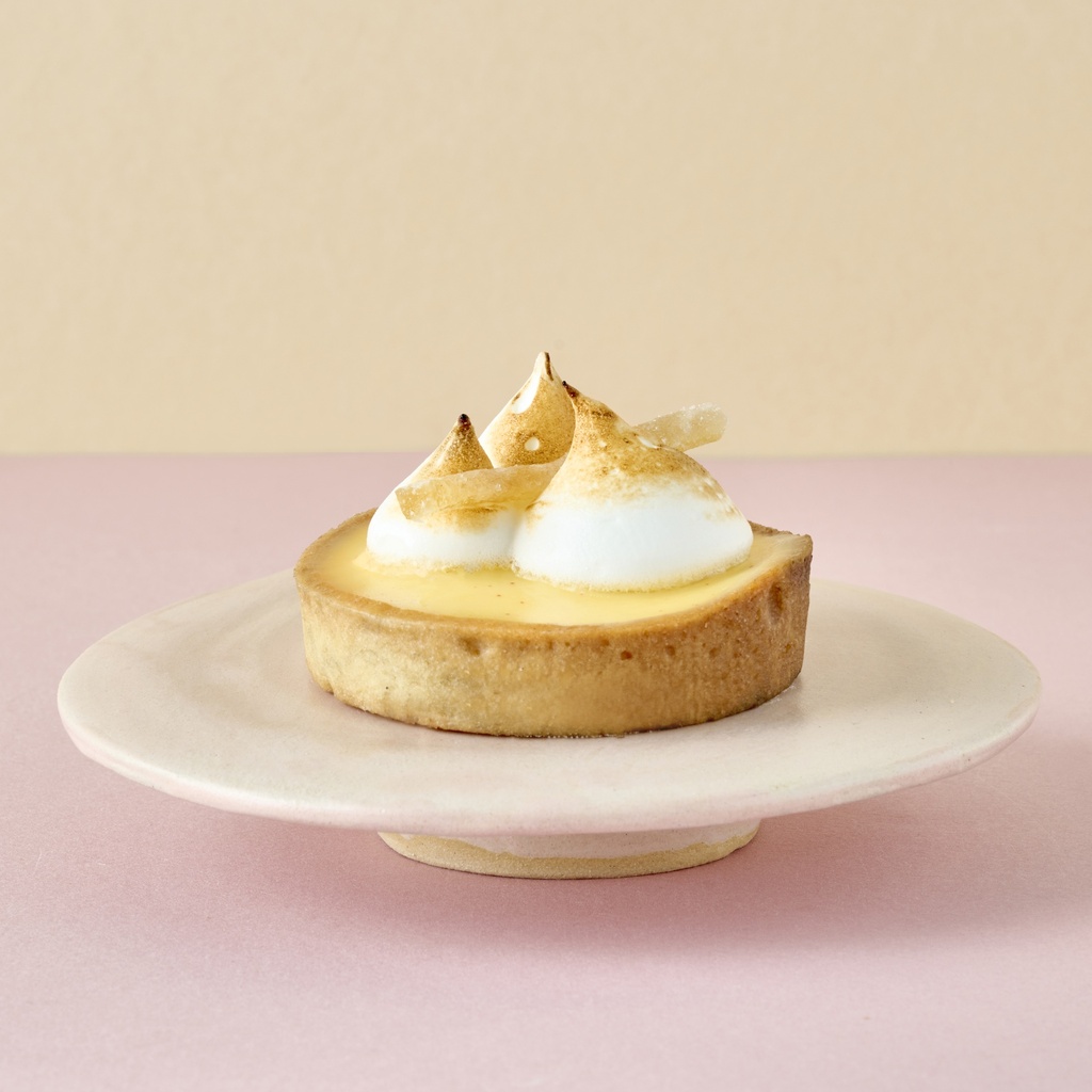 Citroen meringue taartje (1p)(Kerst)