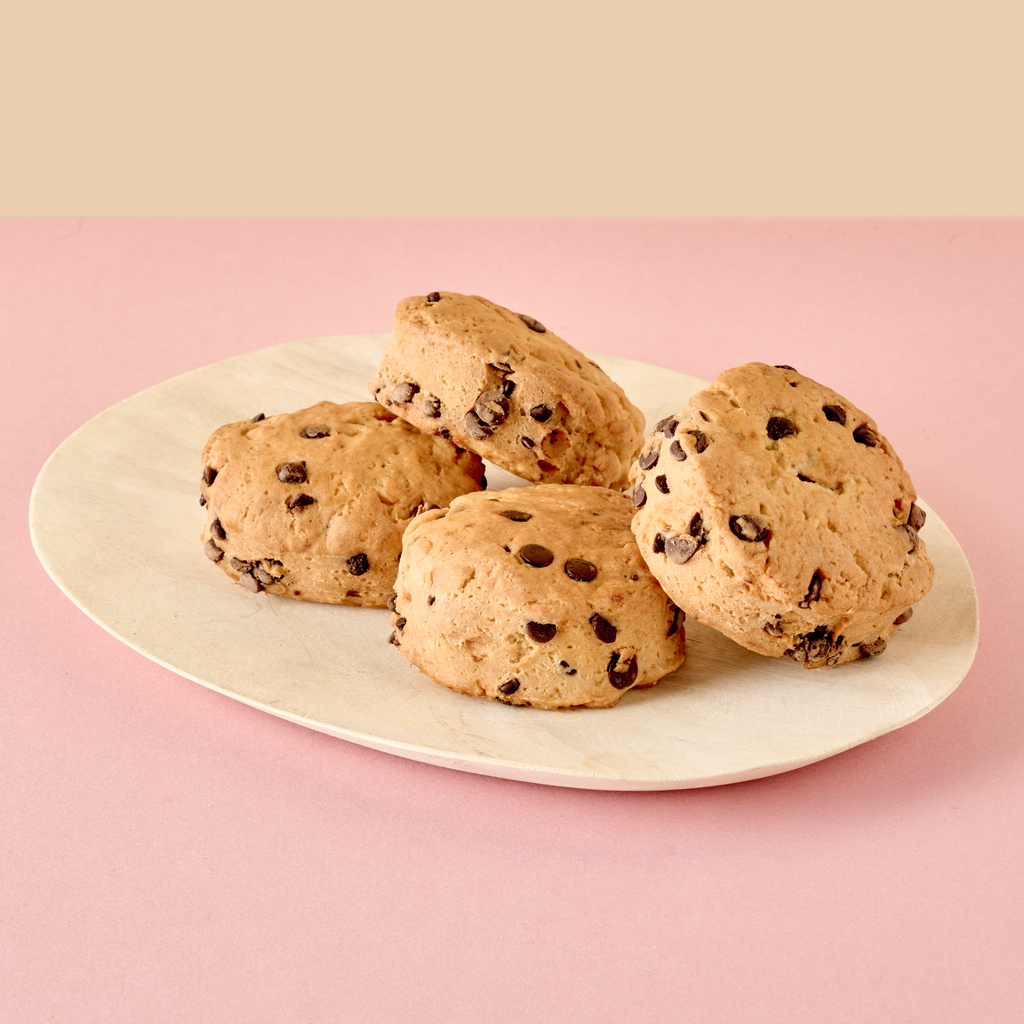 VEGAN : Scone au Chocolat (pauvre en gluten)