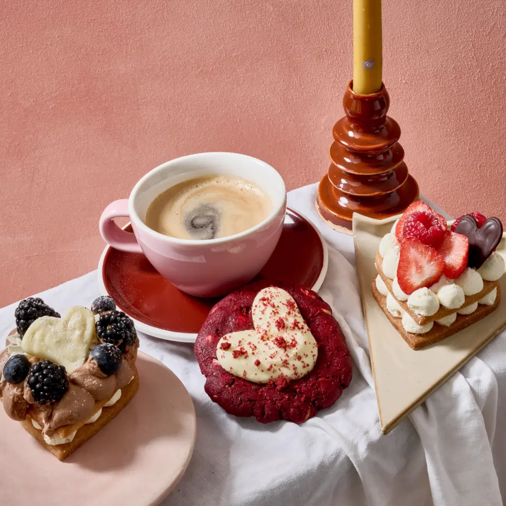 Crumbl Cookie Red Velvet hartje