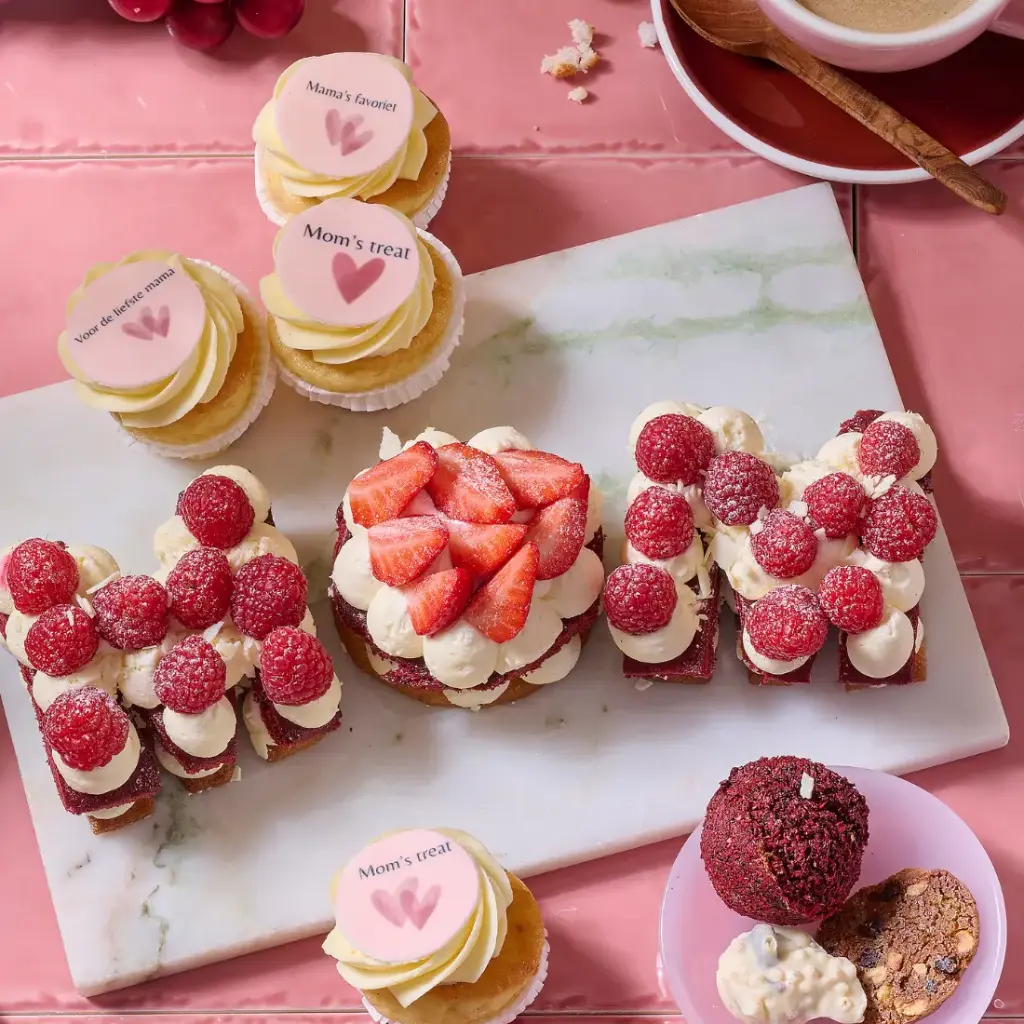 Fête des mères : number cake « Mom »