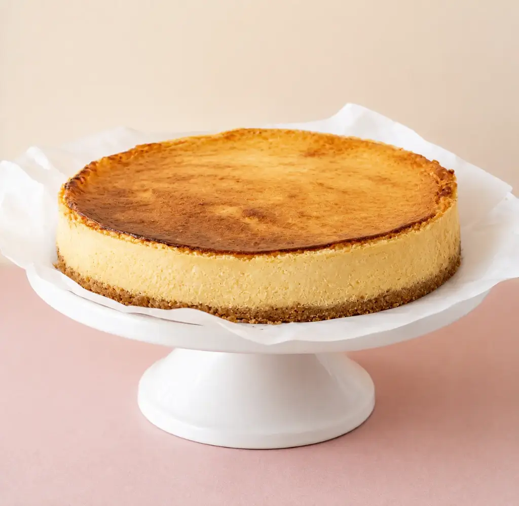 Cheesecake cuit à la New-Yorkaise