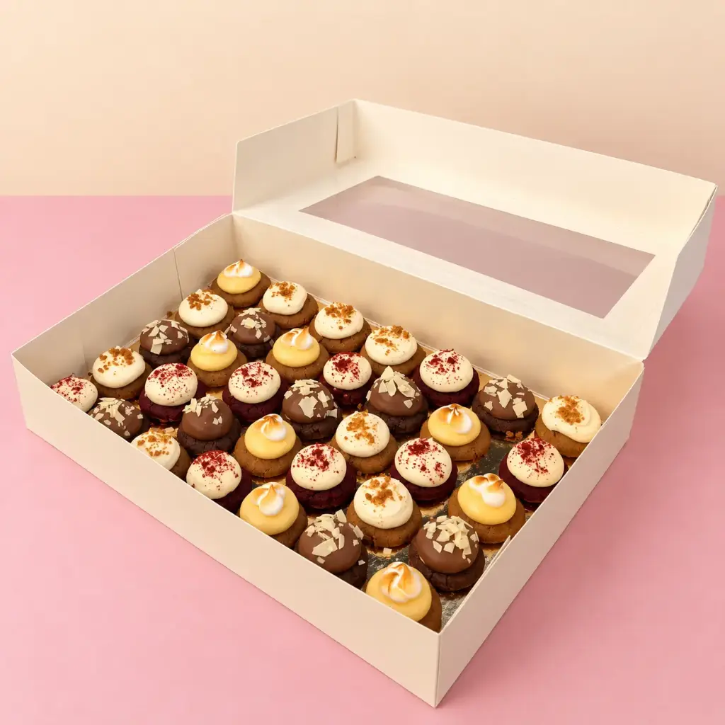 Box Mix de Mini Crumbl Cookies (35 pcs.)