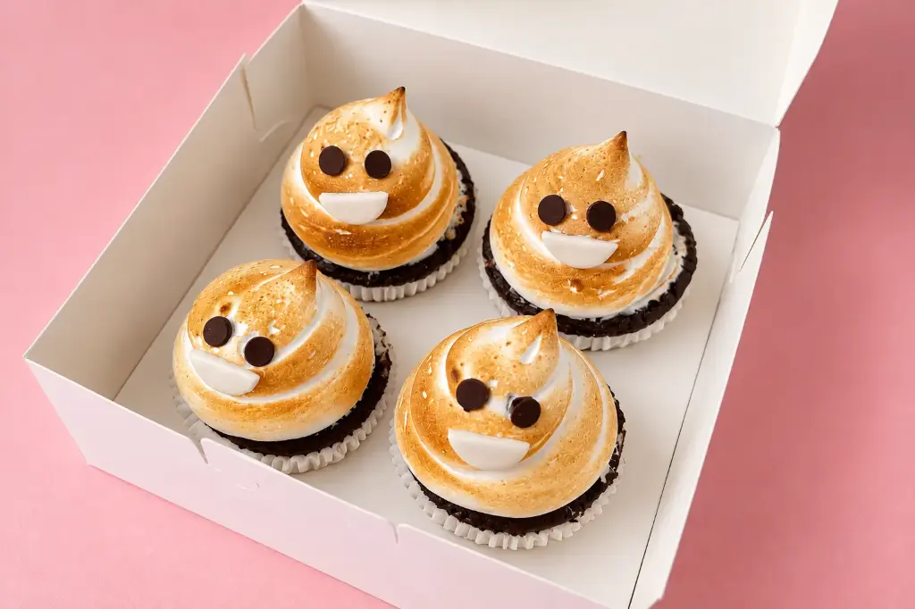 Halloween: cupcakebox spookjes