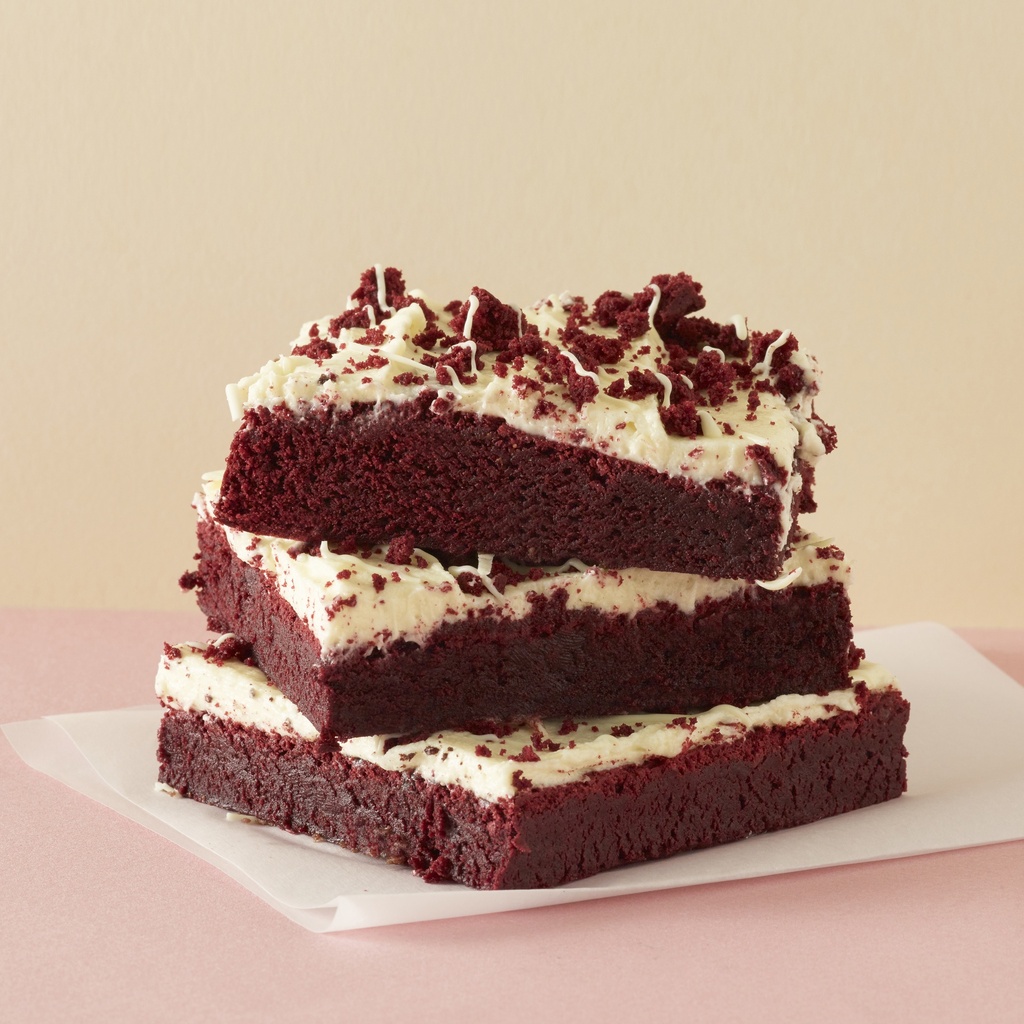 Brownie Red Velvet (demi plateau)