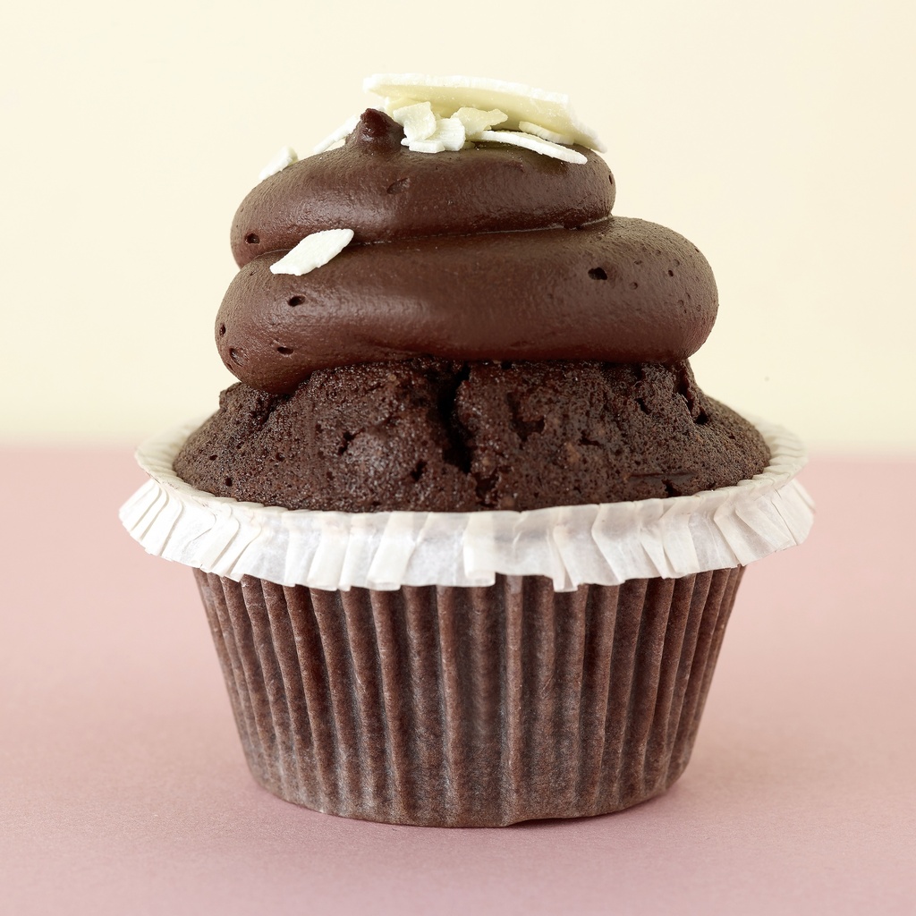 Triple chocolate cupcake