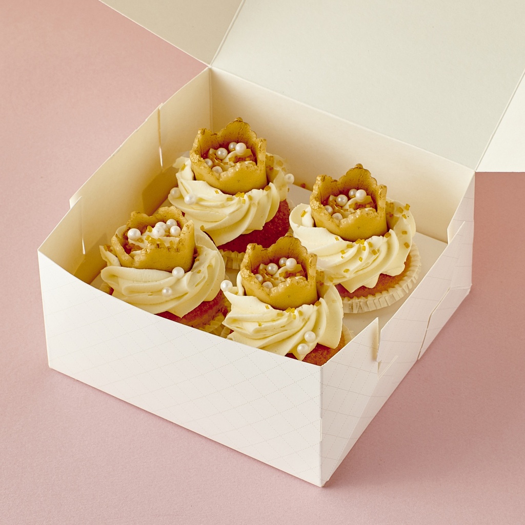Birthday Cupcake Box (4 st.)