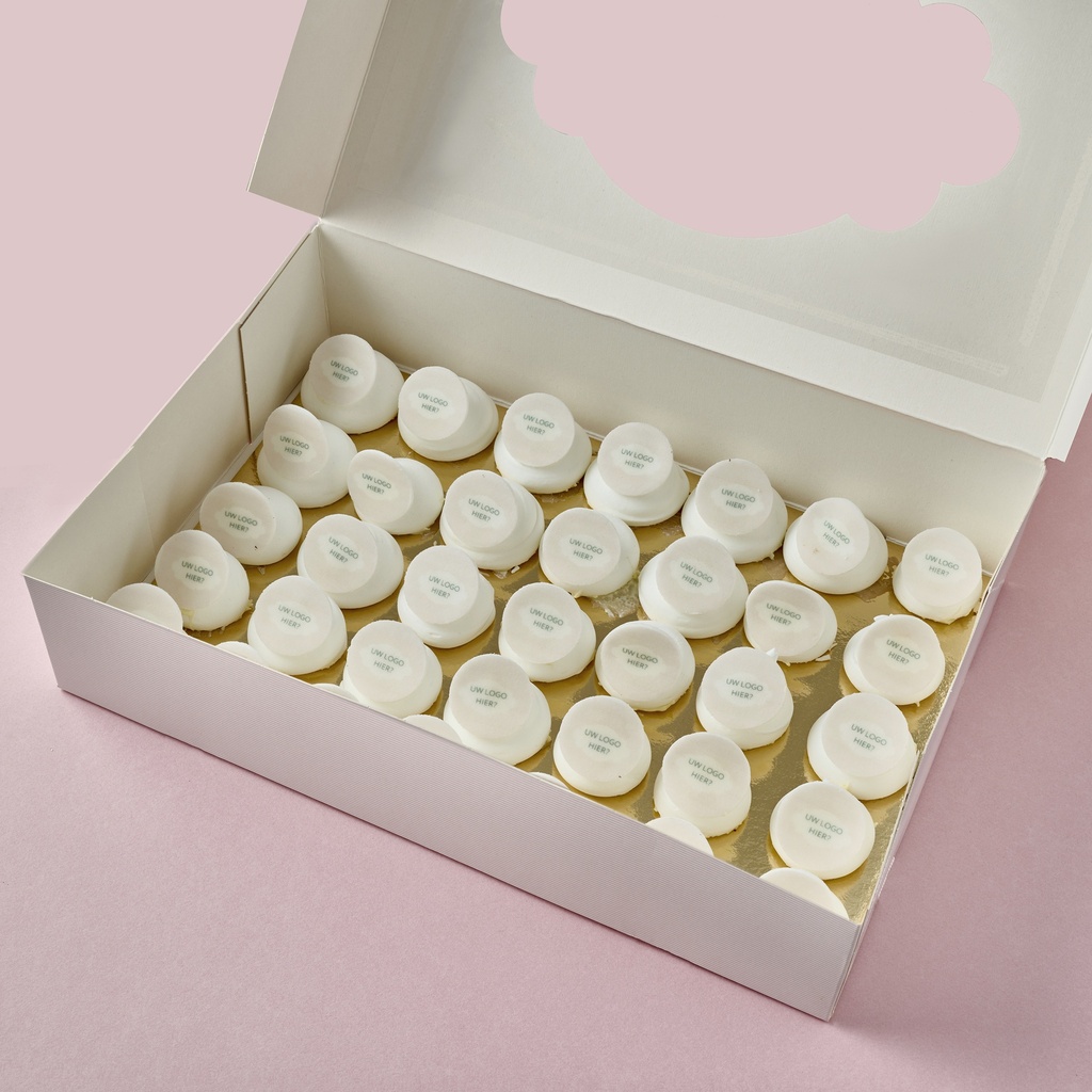 Meringuebox met Logo (35 st.)