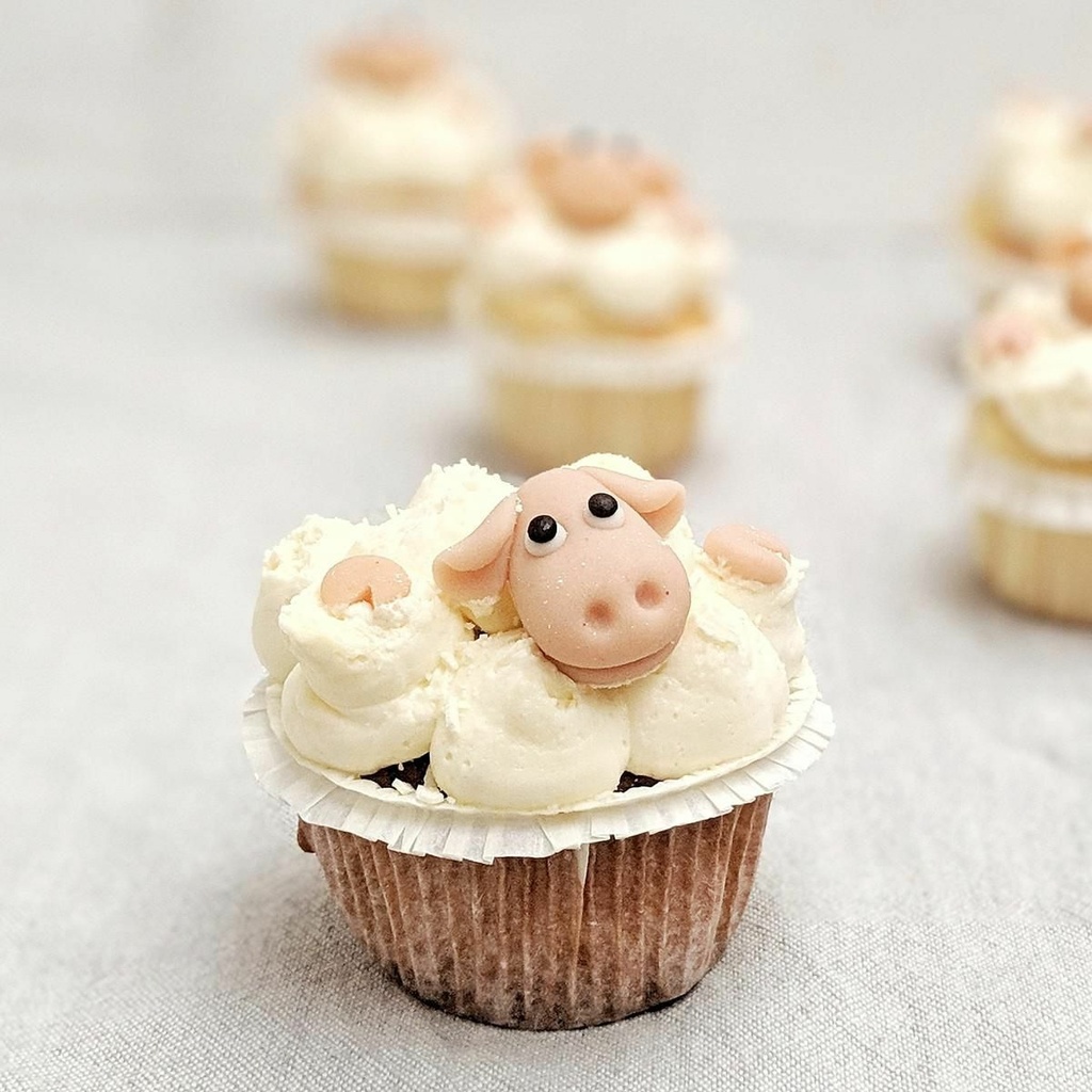 Schaapje Cupcake Box (4 st.)