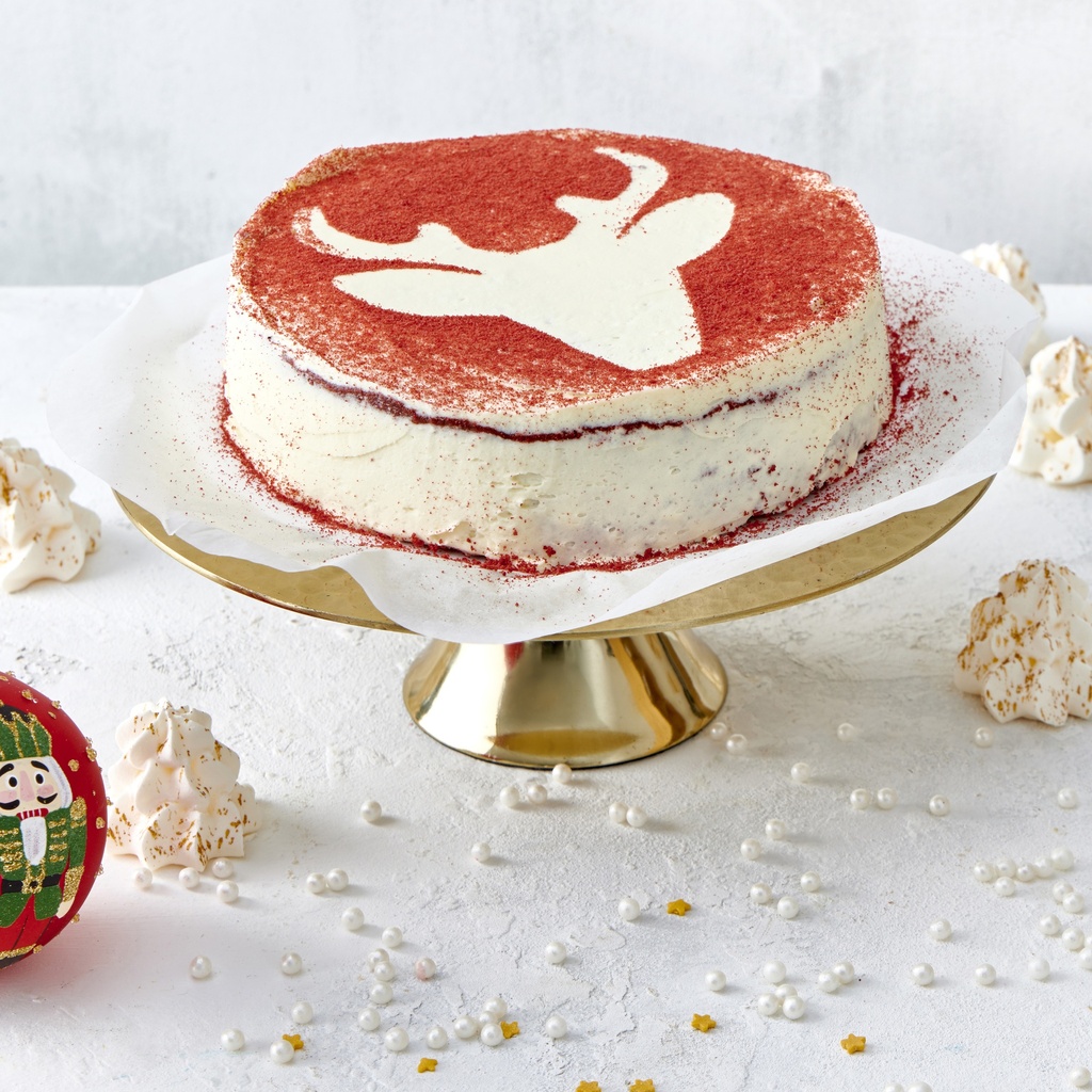 Red Velvet Cake Noël