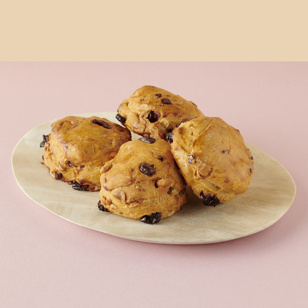 Scones cranberry et noisette Noël (4st.)