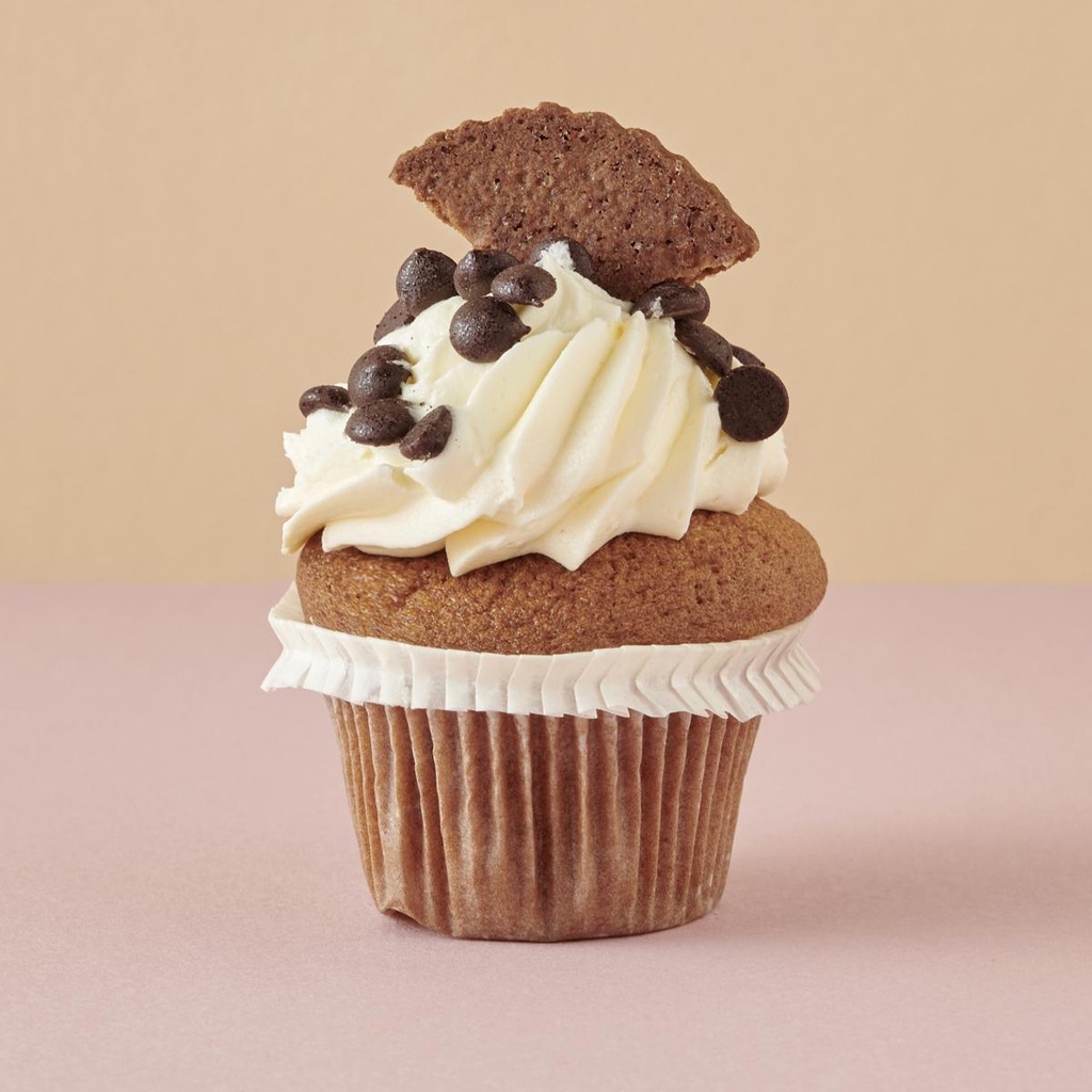 Cookie Dough cupcake (Kerst)