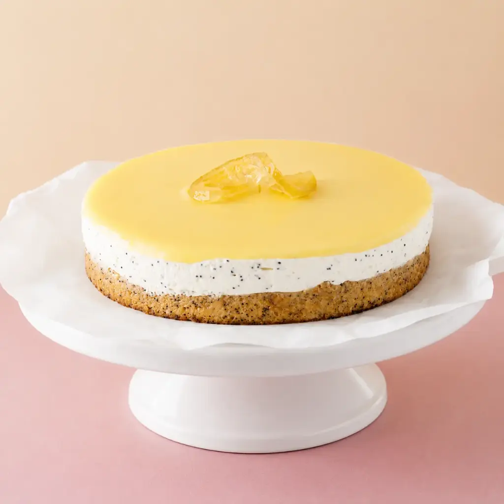 Gâteau citron–graines de pavot