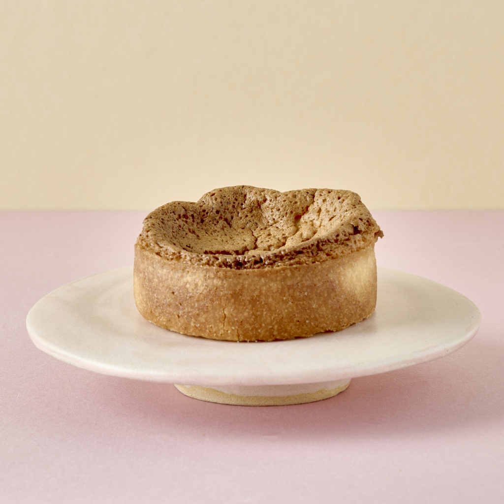 Witte chocolade moelleux met framboos (1P)