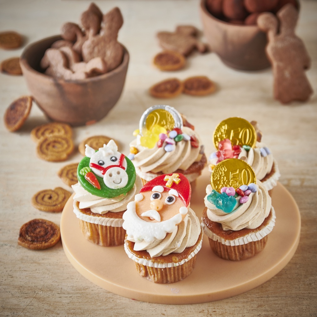 Sint Cupcake Box (4 st.)