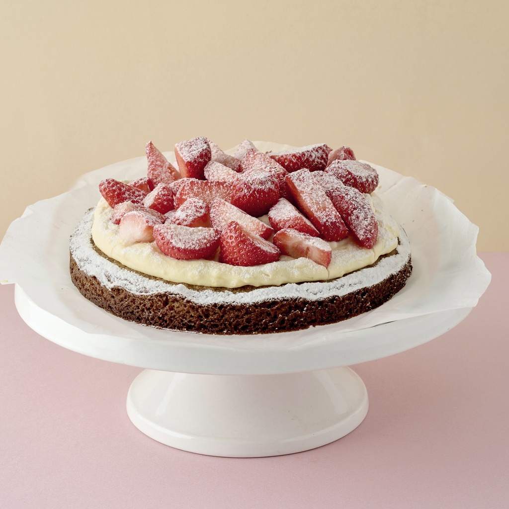 Bretoense aardbeientaart (6p)(Kerst)