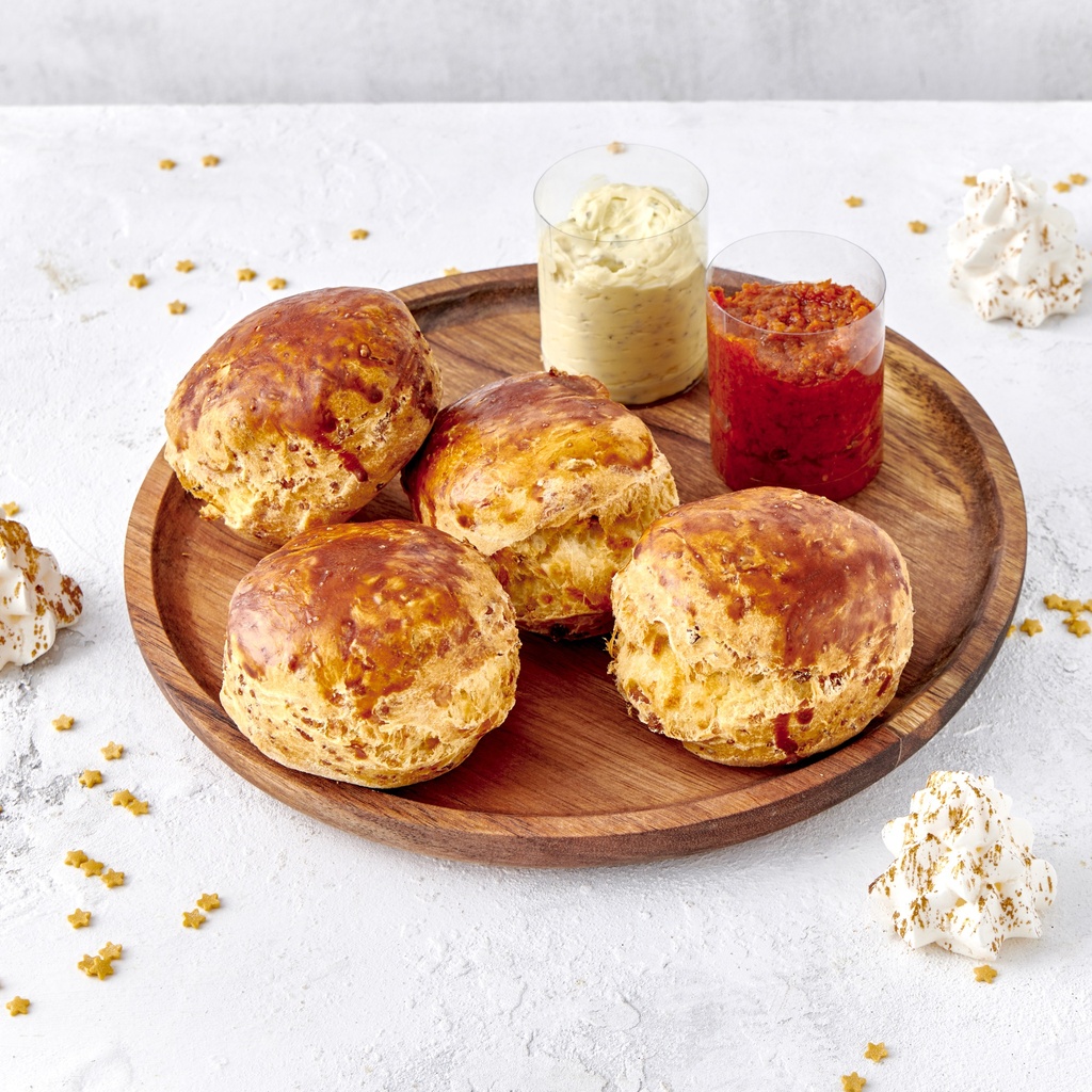 Ontbijt box spek en kaas