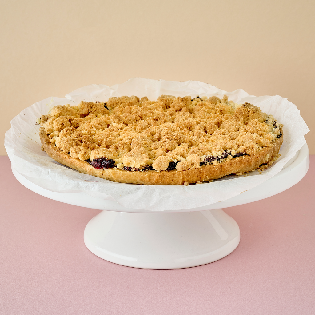 VEGAN : Crumble aux fruits rouges