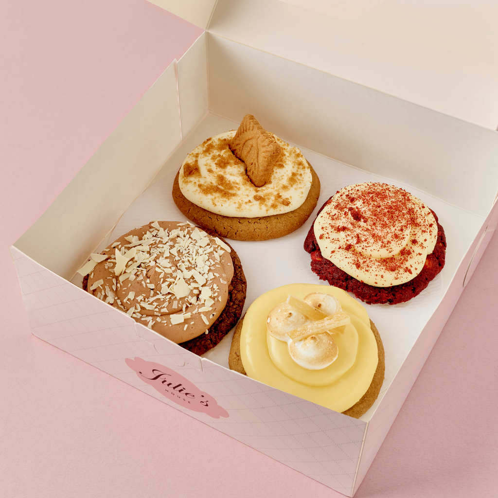 Crumbl Cookie box (4st) 