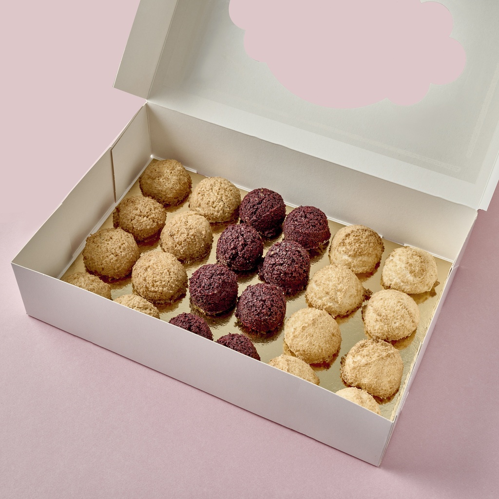 Kokos rocher box met logo