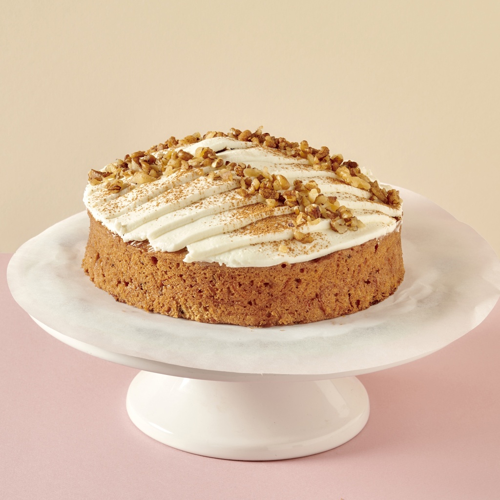 Carrot cake round (6 persons)
