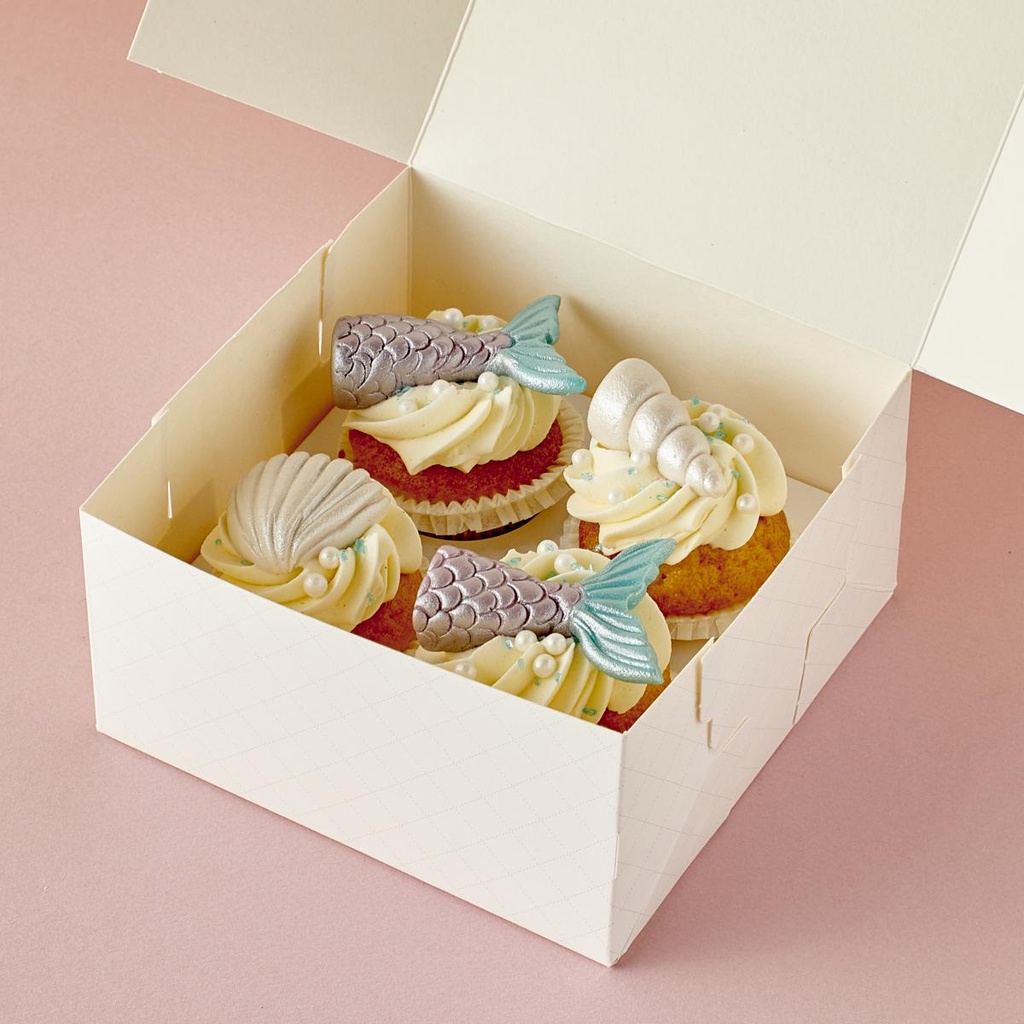 Boîte à cupcakes sirène