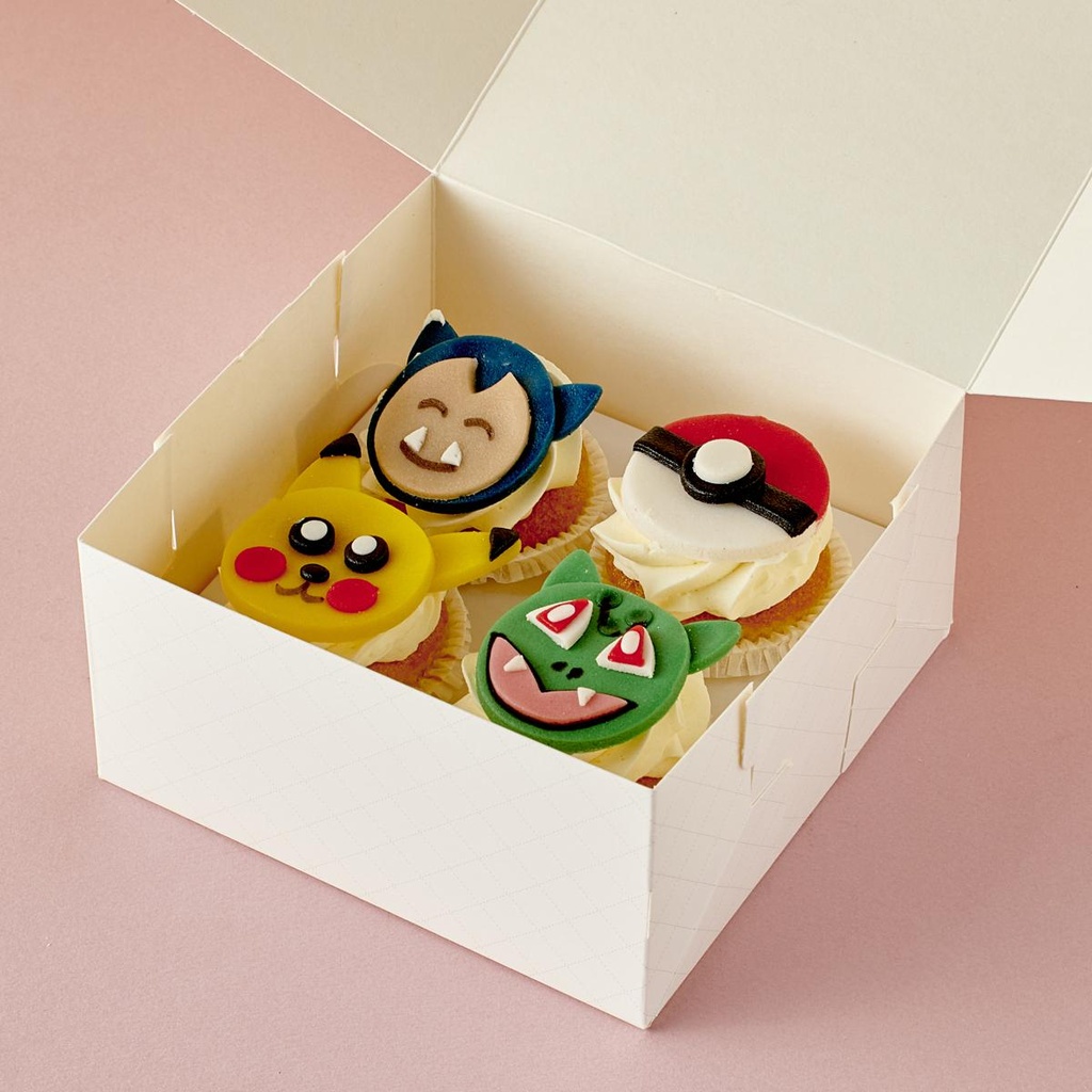 Pokémon Cupcake Box (4 st.)