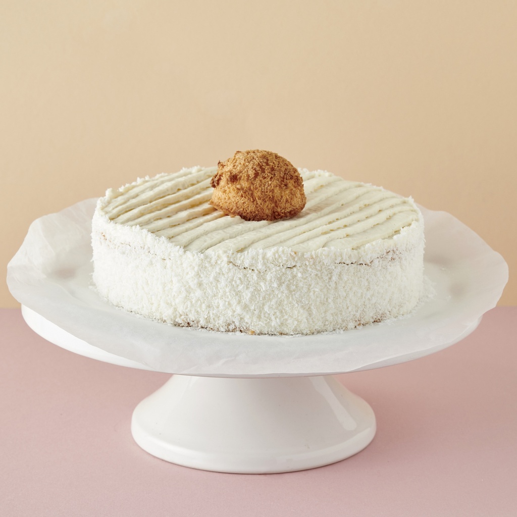 Coconut cake round (6 persons)